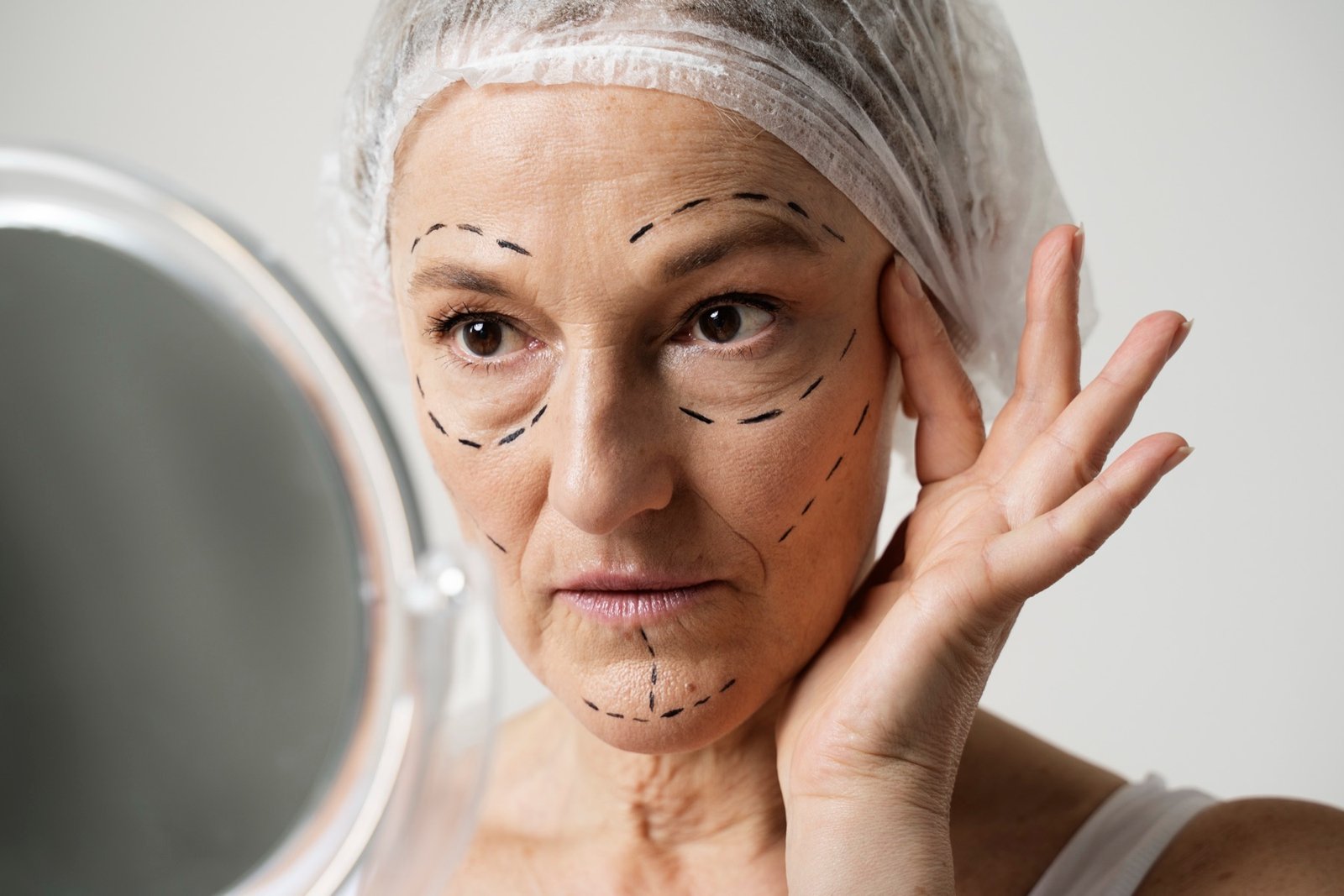 Facelift ve neck lift yüz gençleştirme